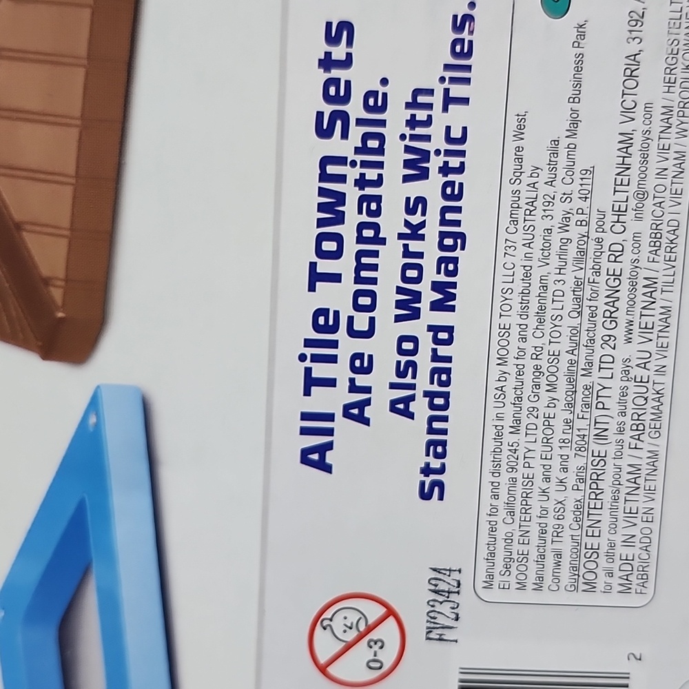 Jurassic World Dino Rescue Tile Town Set - Blue and Gray - Picture 7 of 10